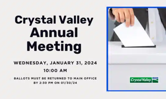 Crystal Valley news,Southern Minnesota agricultural news,Cooperative updates MN,Crystal Valley market reports,Ag cooperative news southern Minnesota,Grain marketing news MN,Feed,energy,agronomy updates,Cooperative blog Minnesota,Crystal Valley announcements