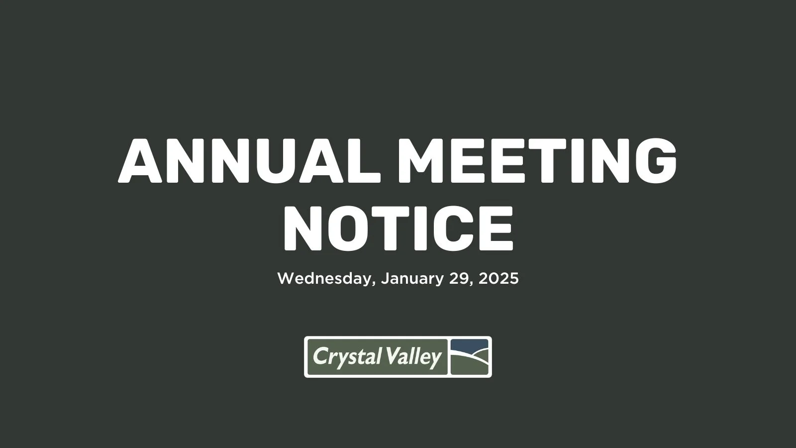 Crystal Valley news,Southern Minnesota agricultural news,Cooperative updates MN,Crystal Valley market reports,Ag cooperative news southern Minnesota,Grain marketing news MN,Feed,energy,agronomy updates,Cooperative blog Minnesota,Crystal Valley announcements