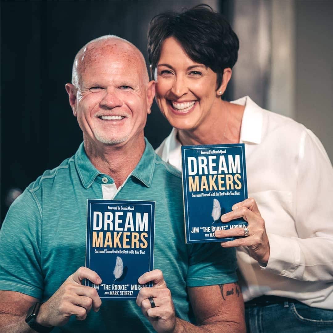 jim and shawna morris with dm book